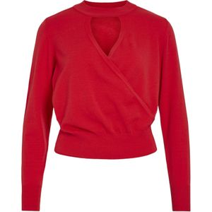 VILA Truien & sweaters Rood