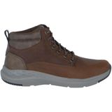 Skechers - Relaxed Fit Parson - Veterboots - Zwart - Comfortabel met Air-Cooled Memory Foam