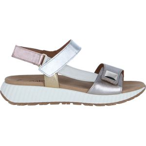Gabor - Dames Sandalen - Leer - Metallic - Verstelbare Banden