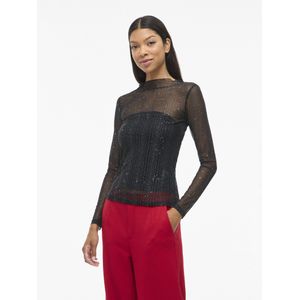 Vila - TURNO - Shirt - Semi-transparant - Lange Mouwen