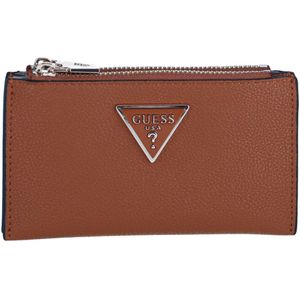 GUESS Portemonnees Bruin