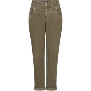 RED BUTTON Broeken OLIJFGROEN