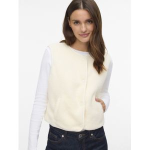 VERO MODA - Mouwloos Vest - Wit - Polyester