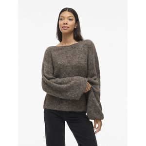 VILA Truien & sweaters Bruin