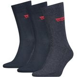 Levi's sokken Regular 3-pack Dark denim