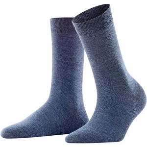 FALKE Softmerino damessokken Dark Blue Melange