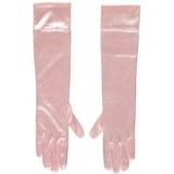Apollo Gala handschoen 40 cm van Satijn Pink