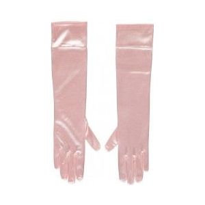 Apollo Gala handschoen 40 cm van Satijn Pink