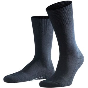 FALKE Airport herensokken met badstof zool Dark Navy