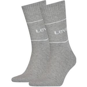 Levi's Sportsokken met logo Grey melange