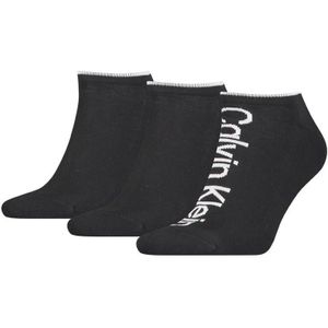 Calvin Klein Heren katoenen sneakersokken Black