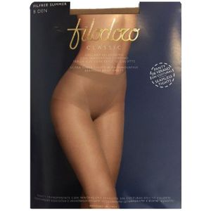 Filodoro 8 denier panty Filfree Tea