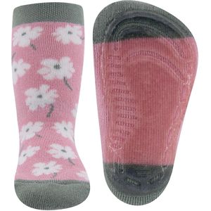 Ewers antislip sokken met bloemen design Rose
