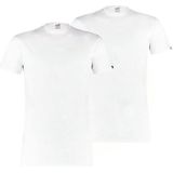 Puma Basis t-shirt met ronde hals White