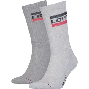 Levi's Sportsokken met logo Grey Combo
