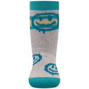 Ewers Antislip sokken met smiley Light blue