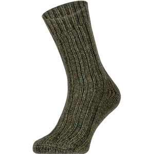 Boru Noorse Alpaca sokken Green