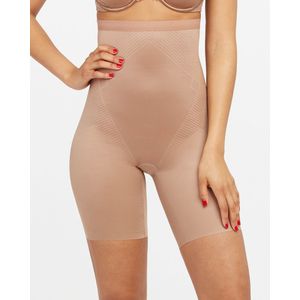 Spanx Thinstincts corrigerende halfhoge short Cafe au lait