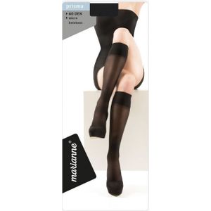 Marianne 60 denier pantykniekous van microfiber Black