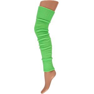 Apollo Overknee beenwarmers Fluor green