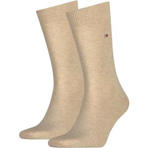 Tommy Hilfiger Klassieke herensokken Light beige