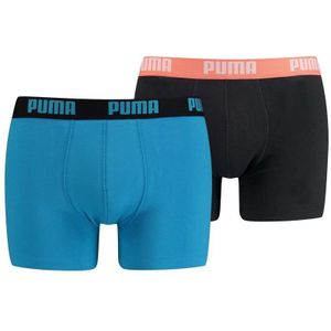 2-pack basis boxershorts puma Blue/Black