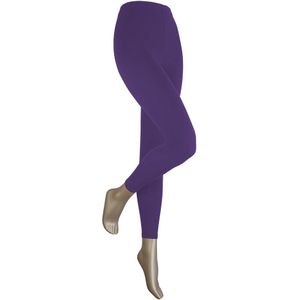 Sarlini Lange dames legging van katoen Purple