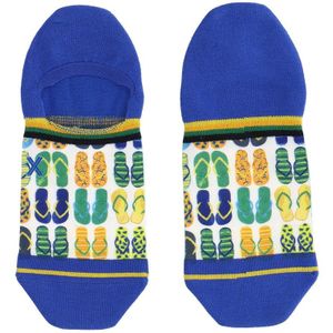 XPOOOS Footies met slipper print