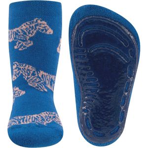 Ewers antislip sokken met zebra print Aqua