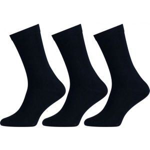 Apollo Katoenen sokken met badstof zool Marine