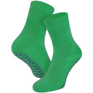Basset Antislip sokken van katoen Jelly Green