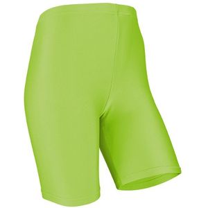 Sarlini Dames short legging shiny Lime