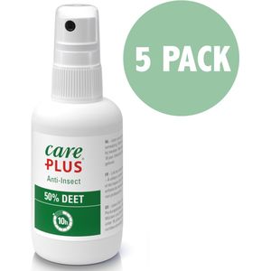 5X Care Plus Deet 50% spray 60 ml - Voordeelverpakking
