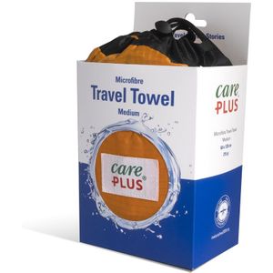 Care Plus Travel Towel Microfibre Medium - Oranje