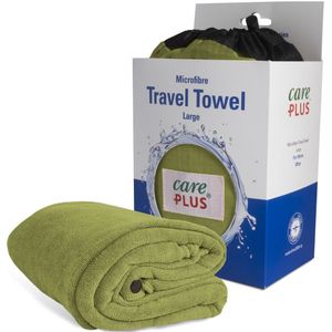 Care Plus Travel Towel Microfibre Large - Groen