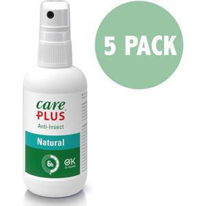 5X Care Plus Anti-Insect Natural spray 60 ml - Voordeelverpakking