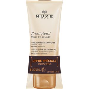 NUXE Prodigieux Huile de Douche Douche Précieuse Parfumée Duo