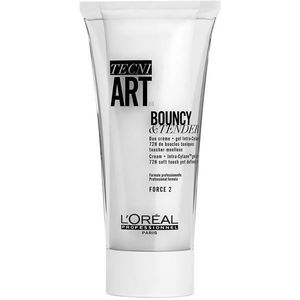 L'Oreal Professionnel Tecni.ART Bouncy & Tender Cream - Verzorgende stylingcrème voor krullend haar - 150ml