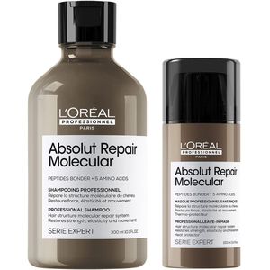 L'Oréal Professionnel Paris Serie Expert Absolut Repair Molecular Set 2 Shampoo + Leave in Mask