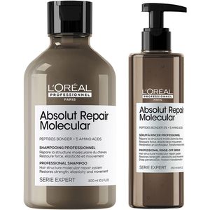 L'Oréal Professionnel Paris Serie Expert Absolut Repair Molecular Set 1 Shampoo + Rinse Off Serum