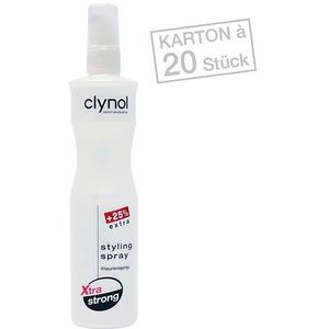 Clynol Stylingspray Xtra strong Frisurenspray 20 x 250 ml