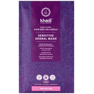 khadi Balancing Ayurvedic Powder Shampoo Sensitive Herbal Wash 50 g