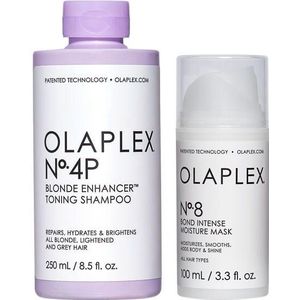 Olaplex No Yellow + Intense Moisture No. 4P + No. 8