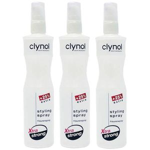 Clynol Stylingspray Xtra strong Trio Set 3 x 250 ml