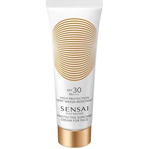 SENSAI SILKY BRONZE Protective Suncare Cream for Face SPF 30 50 ml