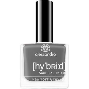 alessandro Hybrid - Soul Gel Polish Kleur vernis New York Grey, 8 ml