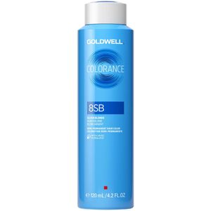 Goldwell Colorance Demi-Permanent Hair Color 8SB Zilver Blond 120 ml