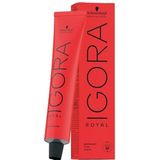 Schwarzkopf Professional IGORA ROYAL Permanent Color Creme 6-68 Donker Blond Chocolade Rood Tube 60 ml
