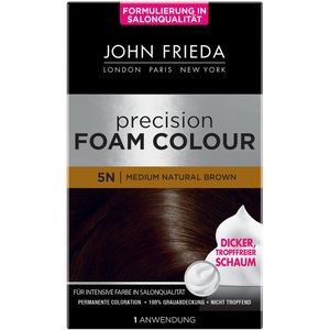 JOHN FRIEDA Precision Foam Colour Permanente kleuring 5N Medium Bruin Bruin 1 st.