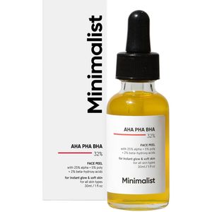 Minimalist AHA PHA BHA 32% Face Peel 30 ml